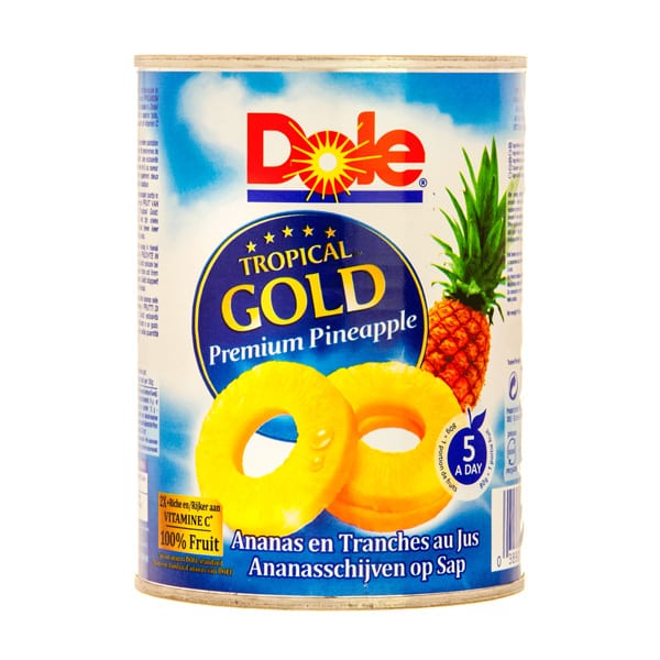 Dole Tropical Gold felii ananas în suc 432g Market Gradimex